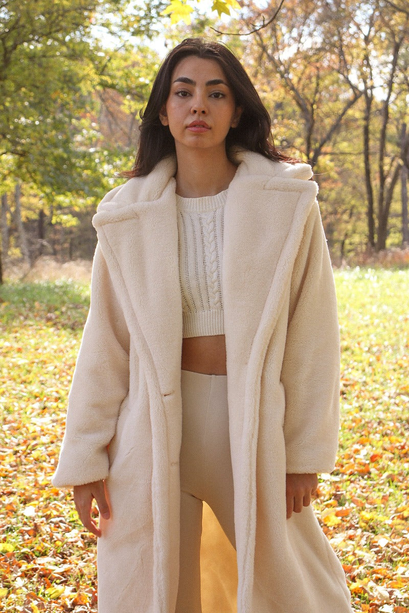 Oakley Fur Jacket Ivory